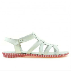 Damensandalen 595 weiß
