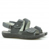 Damensandalen 518 Schwarz