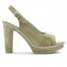 Damen Sandalen 597 Sand Velours