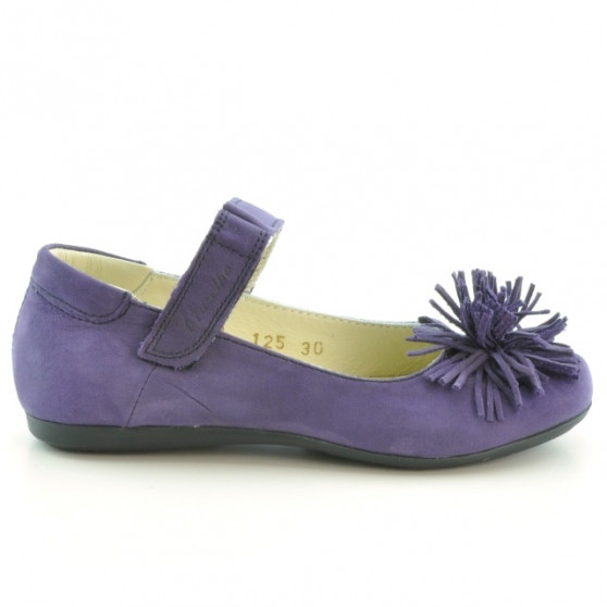 Kinderschuhe 125 Bufo lila