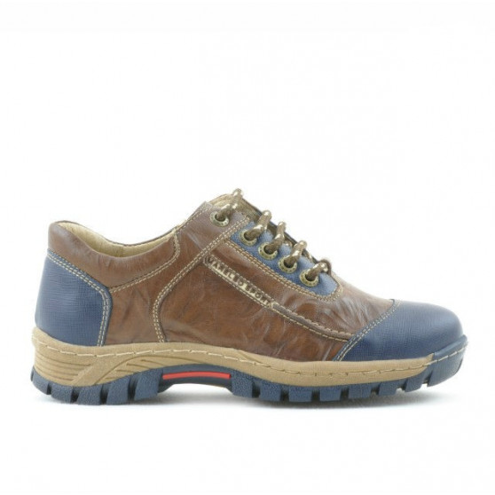 Kinderschuhe 137 Indigo+Braun Kinderschuhe 137 Indigo+Braun