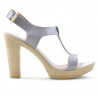 Damen Sandalen 5018 perlmutt lila