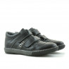 Kinderschuhe 134 schwarz+grau