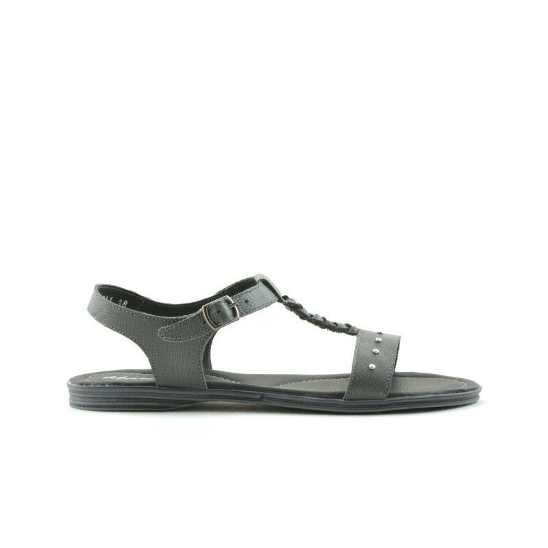 Damensandalen 5011 grau