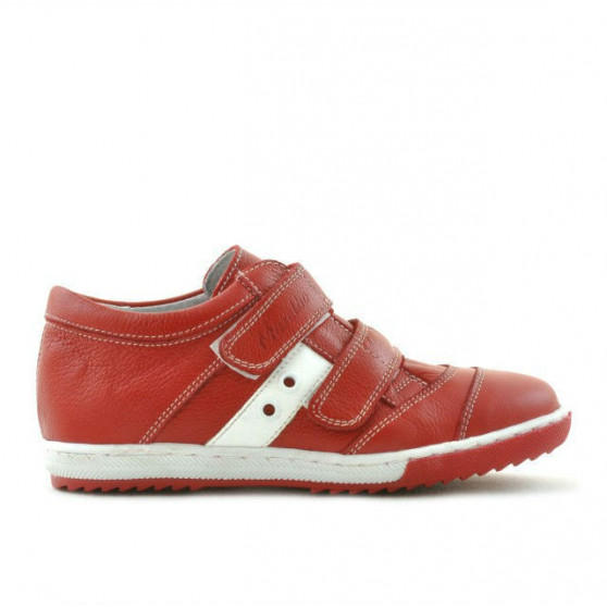 Kinderschuhe 134 rot+weiß Kinderschuhe 134 rot+weiß