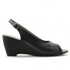 Damensandalen 599 schwarz