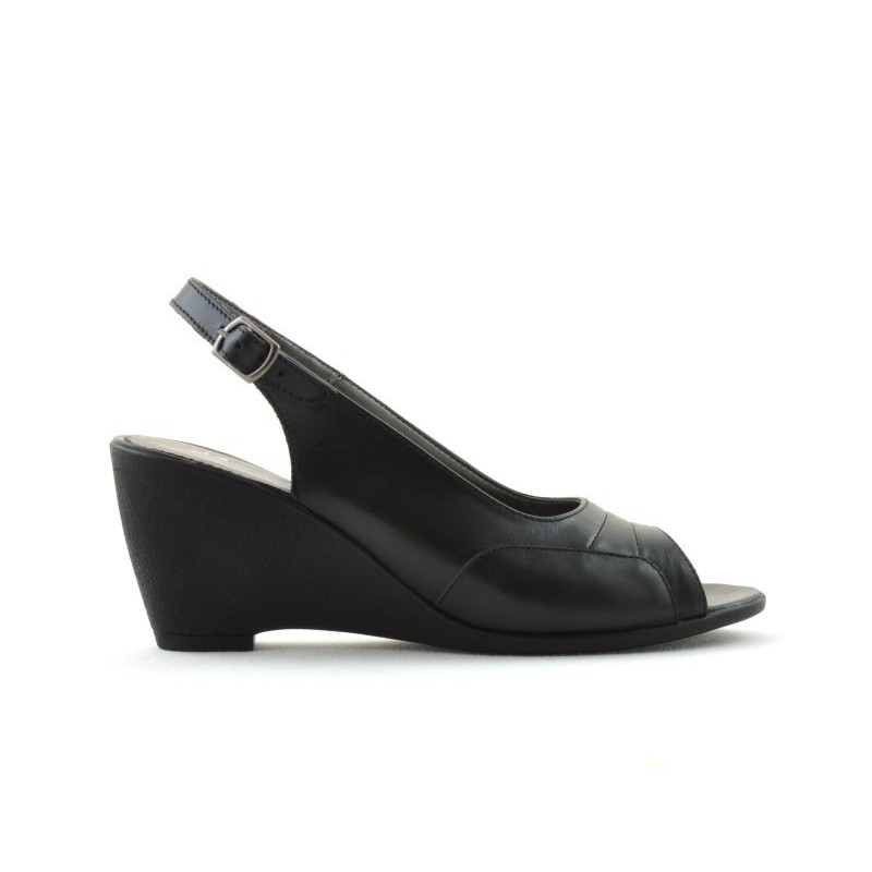 Damensandalen 599 schwarz