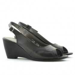 Damensandalen 599 schwarz