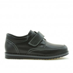 Kinderschuhe 113sc schwarz Klettverschluss