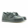 Kinder Schuhe 113sc anthrazit Klettverschluss