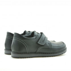 Kinder Schuhe 113sc anthrazit Klettverschluss