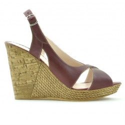 Damensandalen 5015 bordeaux