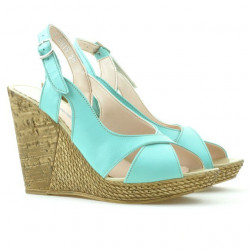 Damensandalen 5015 türkis