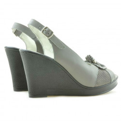 Damen Sandalen 5002 hellgrau
