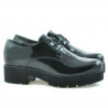 Damen Freizeitschuhe 660 Lack Schwarz