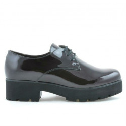 Damen Casual Schuhe 660 Lack Bordeaux