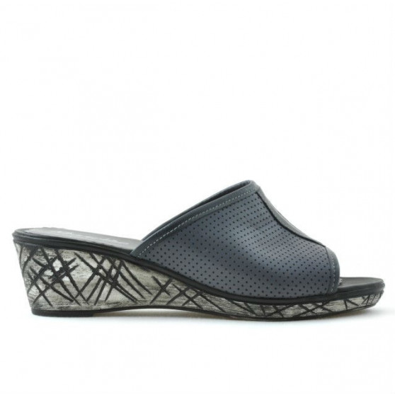 Damen Sandalen 5004p grau perforiert Damen Sandalen 5004p grau perforiert