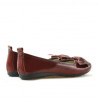 Kinder Schuhe 141 Lack Bordo