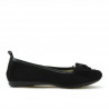 Kinderschuhe 141 schwarz Velours