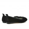 Kinderschuhe 141 schwarz Velours