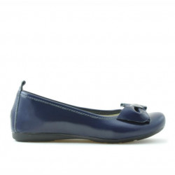 Kinderschuhe 141 Lack Indigo