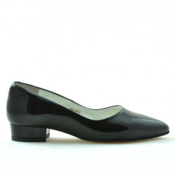 Damen Casual Schuhe 1248 Lack Schwarz