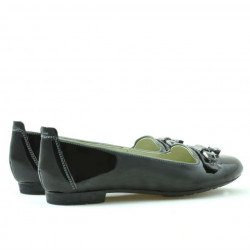 Damen Freizeitschuhe 639 Lackschwarz