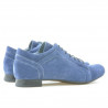 Damen-Casual-Schuhe 645 Indigo-Velours