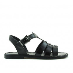Kindersandalen 530 schwarz Lack