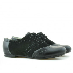 Damen Freizeitschuhe 186 schwarz kombiniert
