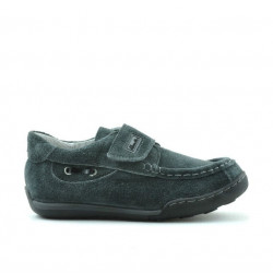 Kleinkinderschuhe 01c grau Velours