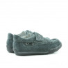 Kleinkinderschuhe 01c grau Velours