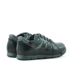 Kleinkinderschuhe 04c schwarz+grau
