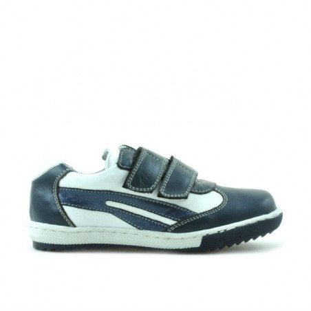 Kleinkinderschuhe 16c indigo+weiß