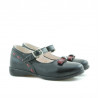 Kleine Kinderschuhe 12c schwarz+bordeaux