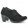 Damen Freizeitschuhe 167 schwarz Velours