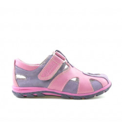 Kleinkindschuhe 07c lila+rosa