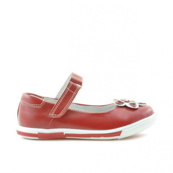 Kleinkinderschuhe 06c rot+weiß