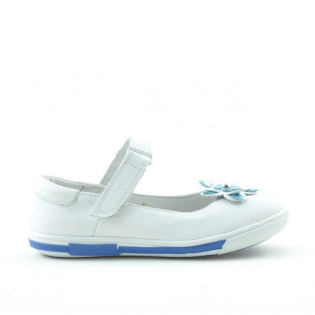 Kleinkinderschuhe 06c weiß+blau