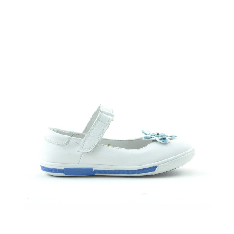 Kleinkinderschuhe 06c weiß+blau