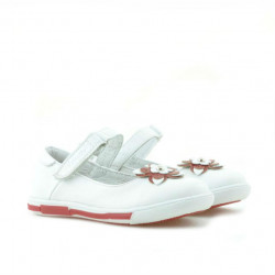 Kleinkinderschuhe 06c weiß+rot