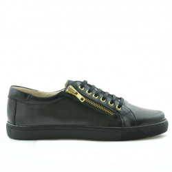 Damen-Sneaker 655 schwarz