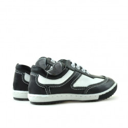 Kleinkinderschuhe 15c schwarz+weiß