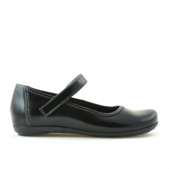 Kinderschuhe 151 schwarz lackiert Kinderschuhe 151 schwarz lackiert