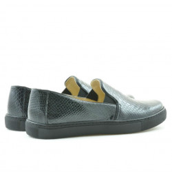 Damen-Sneaker 658 Krokodil Indigo
