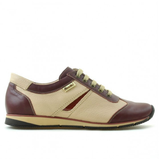 Damen Sportschuhe 196 bordeaux+beige Damen Sportschuhe 196 bordeaux+beige