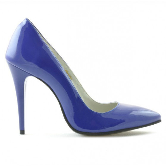 Elegante Damenschuhe 1241 blauer Lack Elegante Damenschuhe 1241 blauer Lack