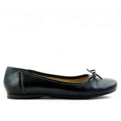 Damen-Ballerinas 184 schwarz