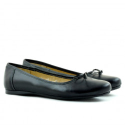 Damen-Ballerinas 184 schwarz