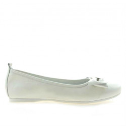 Damen Ballerinas 638 perlmuttweiß